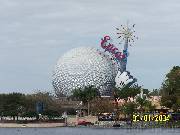 dome_lake2 * A zoom of the Epcot dome from across the lake * 2304 x 1728 * (653KB)